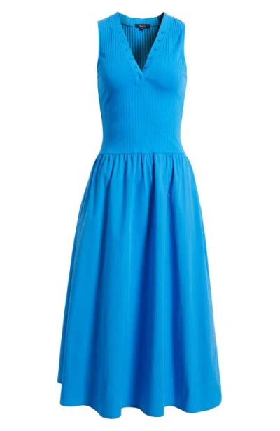 Rails Currant Sleeveless Mid Dress In French Blue