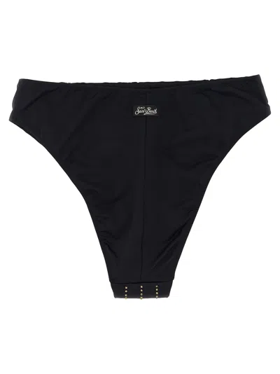 Mc2 Saint Barth Sibilla Beachwear Black In Black