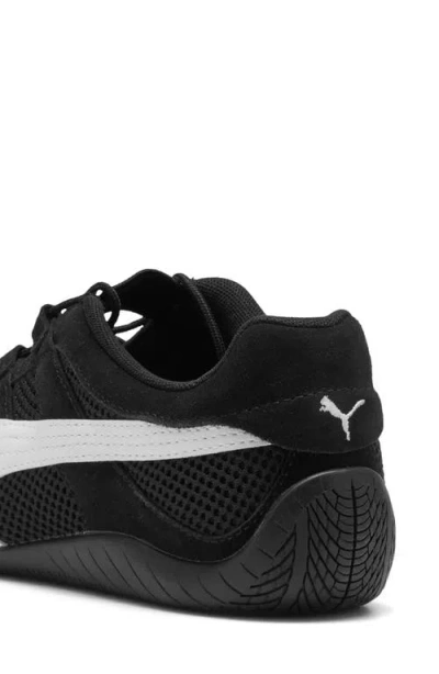 Puma Speedcat Og Logo Detailed Sneakers In Black