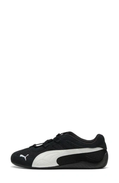 Puma Speedcat Og Logo Detailed Sneakers In Black