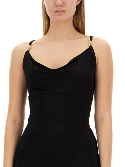 Versace La Medusa Midi Dress