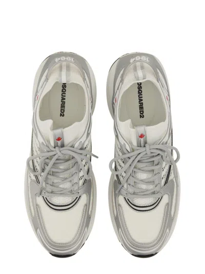 Dsquared2 Dash Panelled Mesh Sneakers