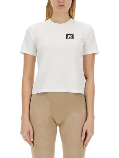 Palm Angels Logo Print Cotton T-shirt