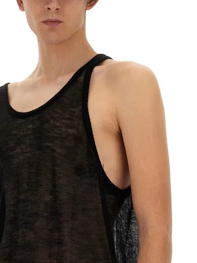 Rick Owens Men Knitted Tank Top