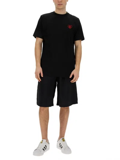 Family First Appliqué-logo Shorts
