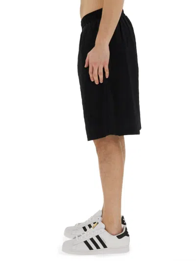 Family First Appliqué-logo Shorts