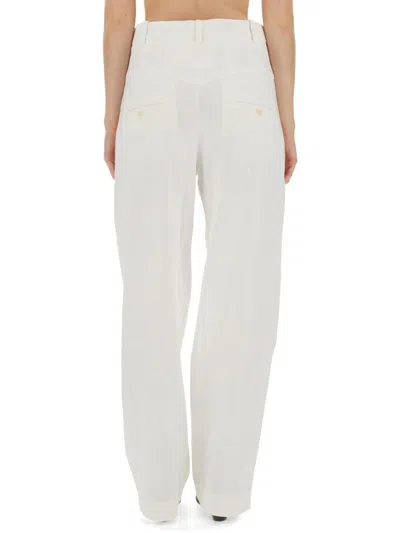 Isabel Marant Woman Pants Off White Size 4 Cotton