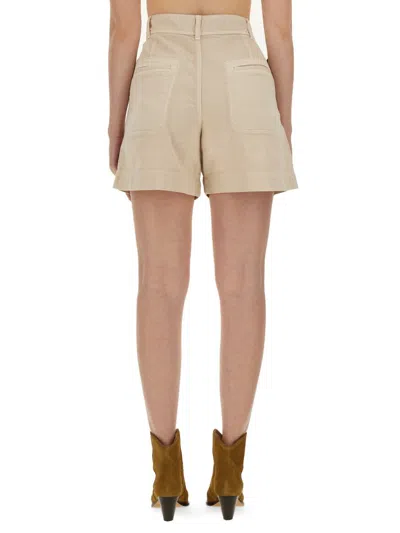 Isabel Marant Jelian Shorts In Neutral