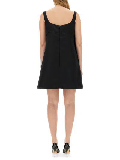 Nina Ricci Embellished Square Neckline Mini Length Dress