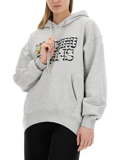 Moschino Jeans Sweatshirt With Logo