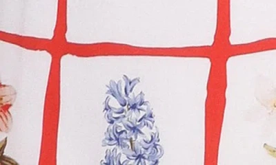 Petal And Pup Petal & Pup Jovique Floral Strapless Top & Wide Leg Pants Set In White