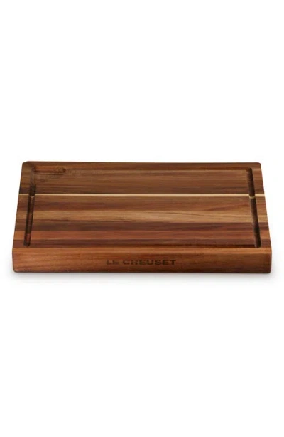 Le Creuset Acacia Wood Butcher Block Cutting Board