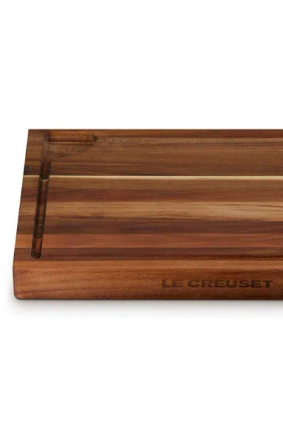 Le Creuset Acacia Wood Butcher Block Cutting Board