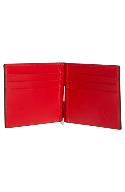 Christian Louboutin Mooncrest Black Leather Card Holder