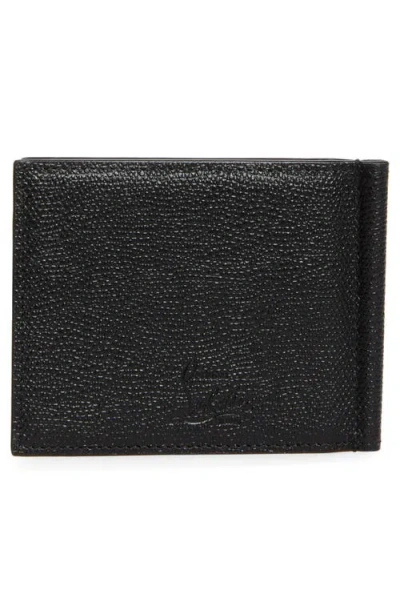 Christian Louboutin Mooncrest Black Leather Card Holder