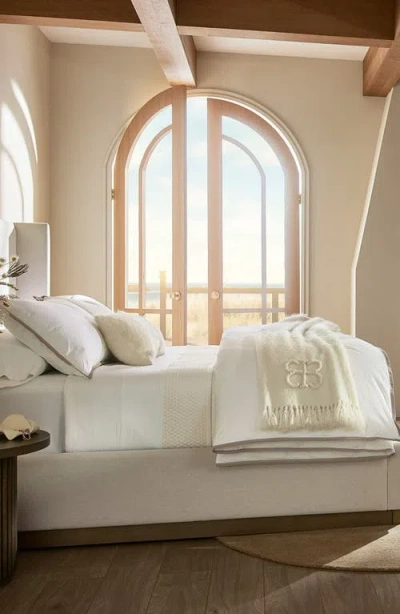 Boll & Branch Framed Percale Duvet Cover & Shams Set