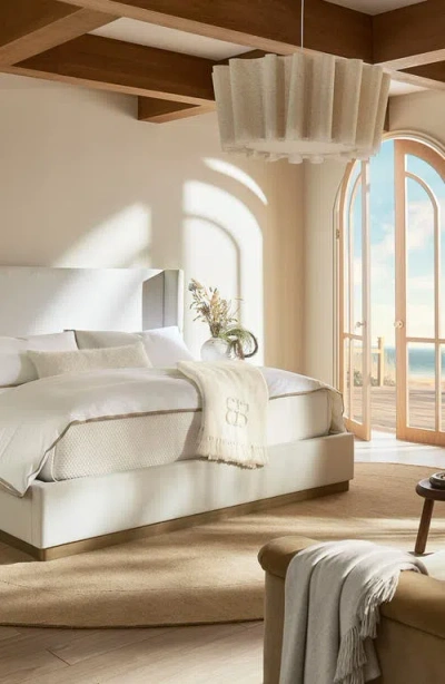 Boll & Branch Framed Percale Duvet Cover & Shams Set