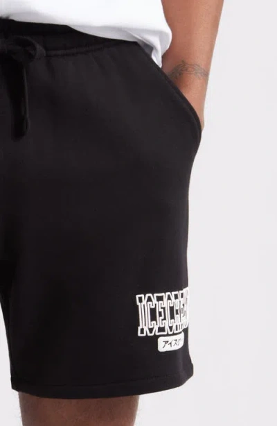 Icecream College Cotton Sweat Shorts