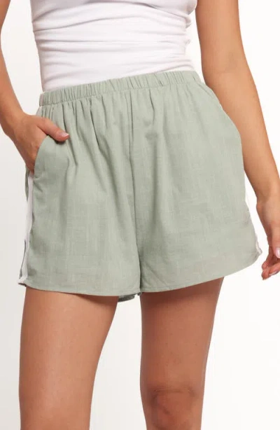 Petal And Pup Petal & Pup Ausha Racer Shorts In Animal Print