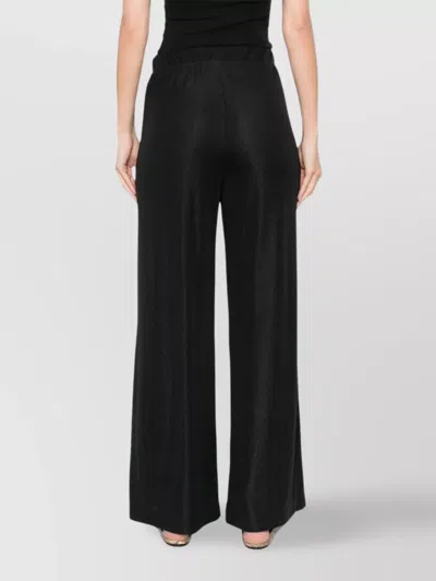 Emporio Armani Lurex Jersey Wide Pants