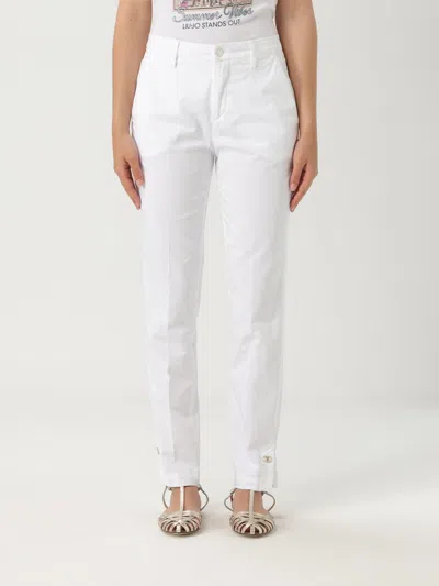 Liu •jo Pants Liu Jo Woman Color White In White