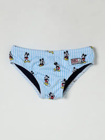 Mc2 Saint Barth Swimsuit  Kids Color Gnawed Blue