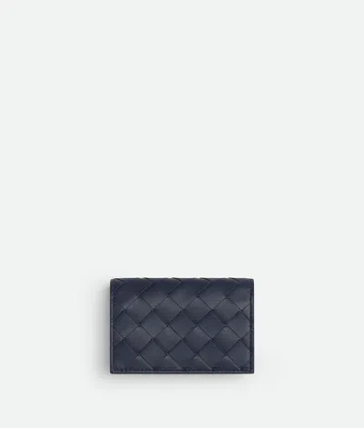 Bottega Veneta Intrecciato Business Card Case In Multi