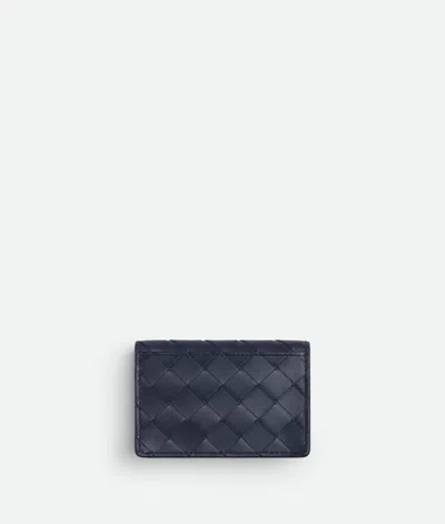 Bottega Veneta Intrecciato Business Card Case In Multi