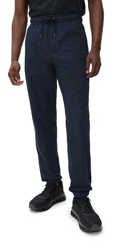 Reigning Champ Stretch Warp Knit Coach's Standard Joggers Navy In Blue