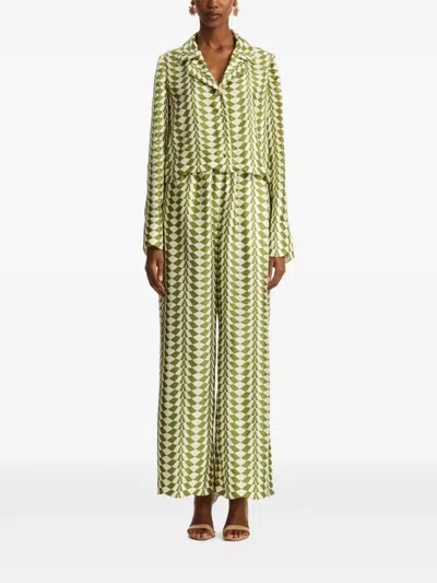 Oscar De La Renta Silk Blouse