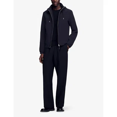 Sandro Zip-up Hooded Jacket