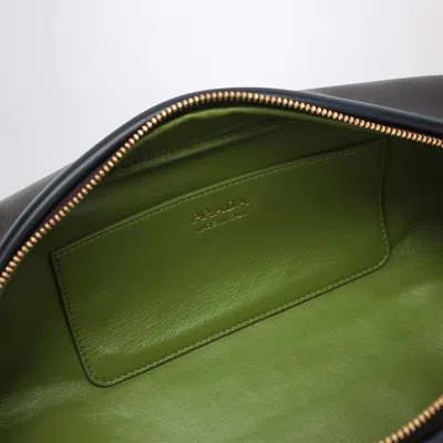 Prada Borsa A Spalla In Pelle Verde Donna In F04is Felce Ebano Baltico