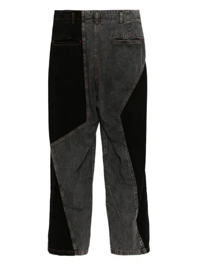 Limi Feu Bleached Panelled Jeans