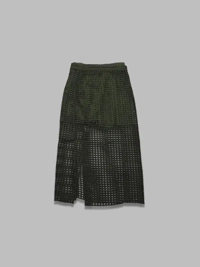 Essentiel Antwerp Handchief Sequin Mesh Skirt