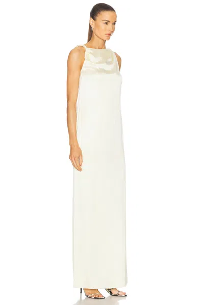 Adam Lippes Selima Dress In White