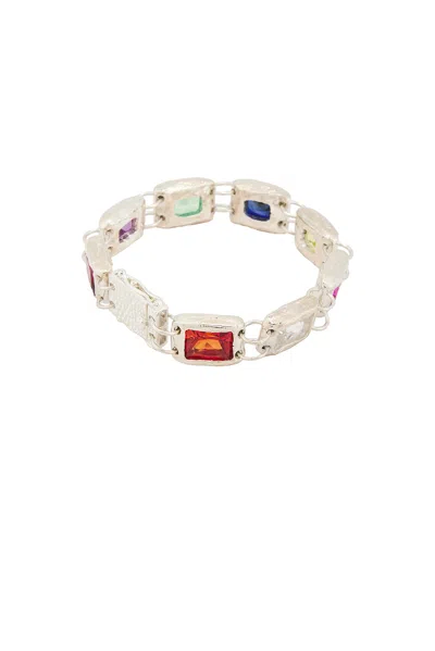 Bleue Burnham The Rose Bracelet In Silver