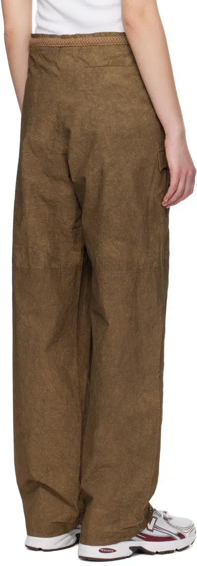 Dime Brown Trooper Trousers