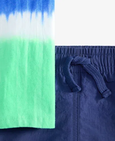 Epic Threads Toddler Boys Short-sleeve T-shirt & Nylon Shorts, 2 Piece Set, Exclusively At Macy's