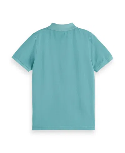 Scotch & Soda Boy's Garment-dyed Pique Polo Shirt