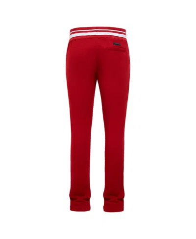 Pro Standard Men's Cardinal Arkansas Razorbacks Script Tail Fleece Sweatpants In Red