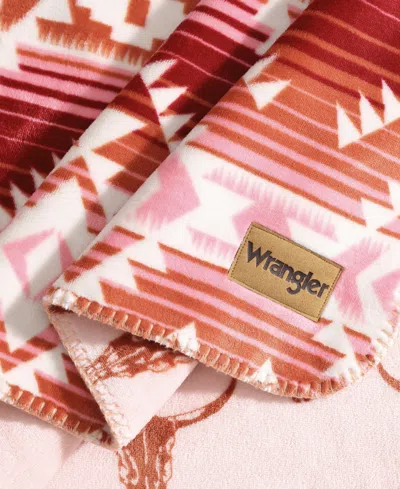 Wrangler Jericho Plush Reversible Blanket, King