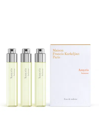 Maison Francis Kurkdjian Amyris Homme Eau De Toilette Travel Spray Refills, 3 X 0.37 Oz.
