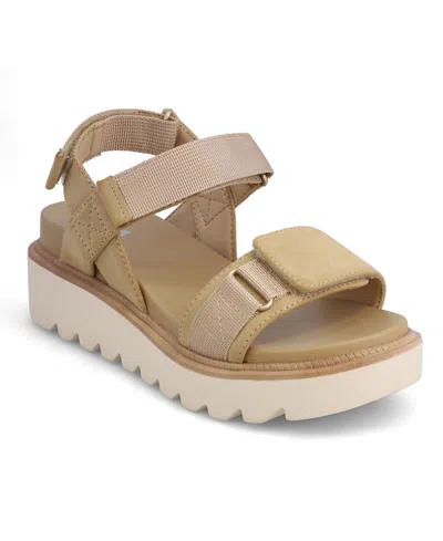 Mia Women's Jony Platform Round Toe Sandals