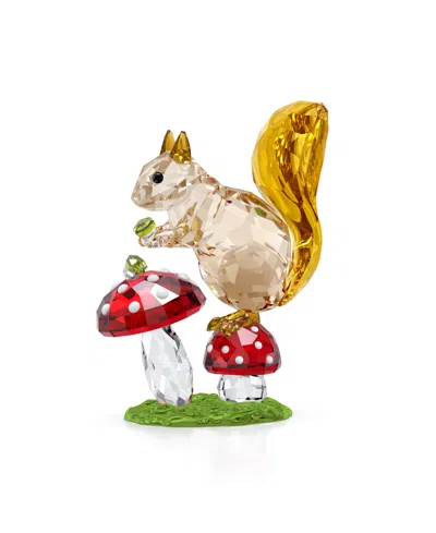 Swarovski Idyllia Eichhörnchen Und Pilze