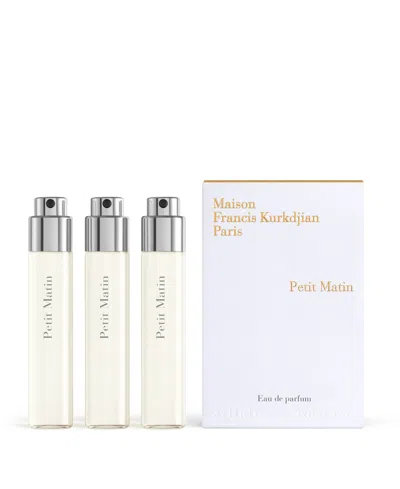 Maison Francis Kurkdjian 3-pc. Petit Matin Eau De Parfum Globe Trotter Refills Set
