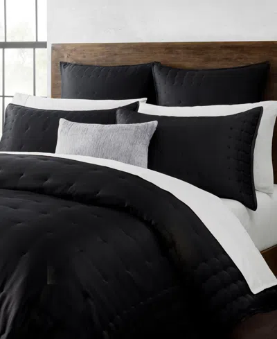 Donna Karan Home Hammered Silk Quilt, King