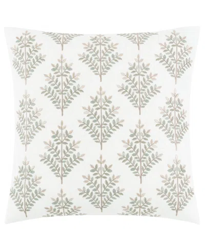 Rose Tree Komodo Embroidered Decorative Accent Pillow