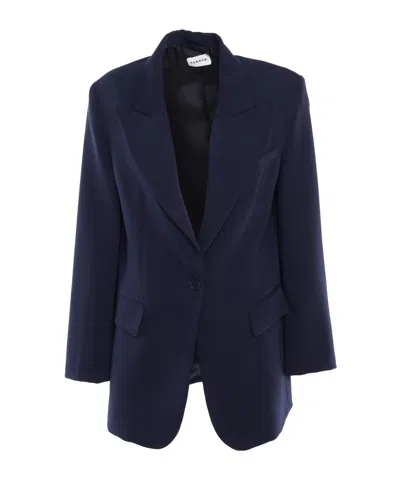 P.a.r.o.s.h . Single Breasted Tailored Blazer In Blue