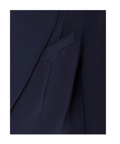 P.a.r.o.s.h . Single Breasted Tailored Blazer In Blue