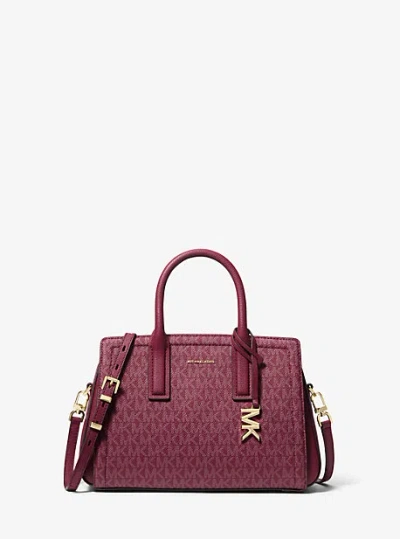 Michael Kors Laila Small Signature Logo Satchel